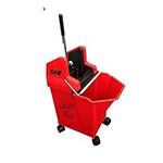 SYR Ladybug Kentucky Mop Bucket & Wringer Combo 15ltr capacity (Red)