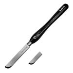 FindBuyTool Wood Turning Tools for Lathe, 1" Curved Negative Rake Scraper Wood Lathe Turning Tool for Woodturning, M2 HSS Wood Lathe Scraper Turning Tools for Woodworking DIY Enthusiasts (1 PC)