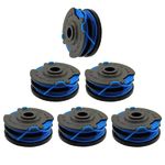 Eyoloty KST-120X String Trimmer Replacement Spool Line 20Ft 0.065" Compatible with Kobalt KST 120X-06 40-Volt KST 2040-06 String Trimmer Weedeater(6 Pack)