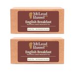 McLEOD RUSSEL 1869 English Breakfast|Pack Of 2|100 (50N X 2) Pyramid Tea Bags|Daily Black Tea|Strong & Robust Blend|Farm Fresh Loose Leaf|2 Gram X 100N|Combo Pack Of 2