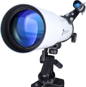 Portable 80mm Refractor Telescope – Compact Travel Scope