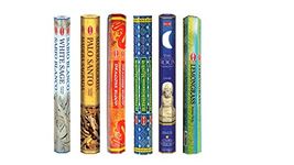 Hem Incense Sticks (White Sage,Palo Santo,Dragon Blood, Frank,The Moon & Lemongrass)