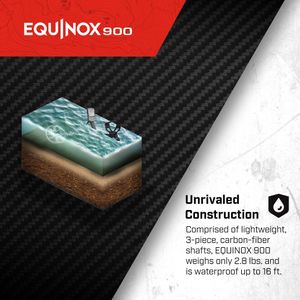 MINELAB Equinox 900 Metal Detector Bundle – Multi-Frequency, PRO-FIND 40