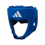 adidas IBA Licensed Boxing Head Guard Amateur Competition Ready Adjustable Non-Slip Head Guard for Cheeks, Forehead, and Ear Protection Certified Approved Head Guard for Boxing