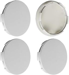 2.7Inch 69MM Wheel Center Caps for Honda Accord Civic CRV Pilot Rim Hub Caps 44732 S9A A00, Pack of 4 (Silver, Outer 69MM, Inner 64MM, Easy DIY Installation)