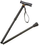 DAYS Adjustable Folding Walking Stick, Portable Cane with Ergonomic Handle, Non-Slip Base, Lightweight, Provides Extra Support and Stability, 85 cm-95 cm