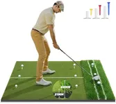 Premium Dual-Turf Golf Mat: 2024 Up