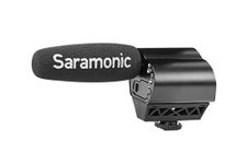 Saramonic VMIC Recorder Super-Cardioid Video Microphone with Built-in Audio Recorder for DSLR Cameras