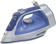 Hamilton Beach 19803 Durathon Full Size Iron with Retractable Cord, Blue