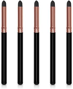 UorPoto Eyeliner Smudge Brush Pointed Pencil Stick Set,5Pcs Professional Sponge Blending Makeup Tool for Eyeshadow Eyebrow Reusable Tip Applicator