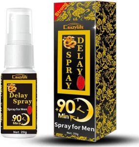 CRAZYLIFE Premature Delay Prolonging Genital 1 Spray 90 mins (20ml)