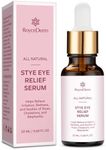 Roycederm Stye Eye Treatment Serum: Natural Stye Remover for Styes Chalazion and Blepharitis - Safe & Fast Relief