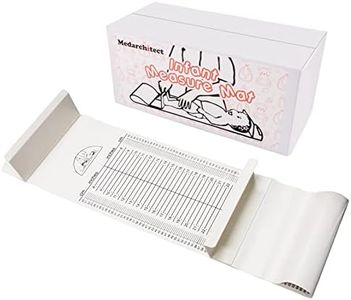 Medarchitect Baby Height Measuring Mat, Infantometer, 8-39 in, 20-99 cm