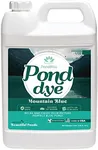 PondBliss Mountain Blue Pond Dye for Large Ponds up to 1 Acre, Fish and Animal Safe - 1 Gallon (128oz)
