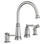 Moen 87042SRS One-Handle High Arc Kitchen Faucet, Spot Resist Stainless