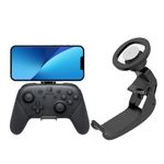 NBCP Controller Phone Mount - Enhance Gaming Comfort with Magnetic Holder for Switch Pro Controller