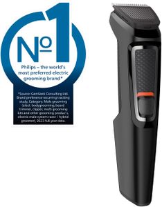 Philips Series 3000 7-in-1 Trimmer – Multi-Grooming Kit