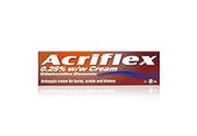 Acriflex, Antiseptic Cream, 30g, Soothing and Effective for Burns, Scalds and Blisters