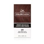 COLORCHARM Permanent Liquid Hair Color for Gray Coverage | 6R Red Terra Cotta| 1.4 Fl oz.