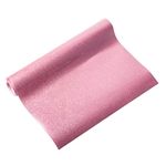 NBEADS 1 Roll of Glitter Heat Transfer Vinyl Paper Vinyl Transfer Film for Diy T-Shirt Garment Decoration, Flamingo, 30.5cmx100cm