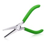 SPEEDWOX Flat Nose Pliers 5 Inches Mini Duck Bill Pliers Fine Micro Chain Nose Pliers Precision Jewelry Making Hand Tools Beading Hobby Work Craft Supplies