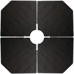 HOMSHADE 4-Piece 423lbs Patio Umbre