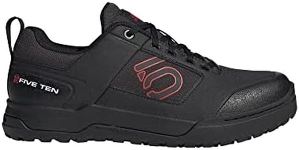 Five Ten Men's Impact Pro Mountain Bike Shoe, Core Black/Red/Cloud White - 9