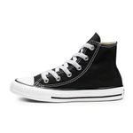 Converse Kids Chuck Taylor All Star Mid Top Canvas Black Sneakers | 1 UK