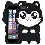 Dumkery Cute iPhone 7 Plus Case, Bl