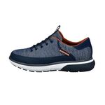 Bugatti Sampa exko Dark Blue Mens Mid Top Sneakers - UK 8