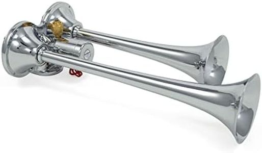 PsychoBlasters Chrome Air Horn Only - 2 Trumpets