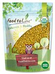 Organic Super Sweet Corn, 1 Pound - Freeze-Dried Kernels, Non-GMO, Kosher, Raw, Healthy Snack, Bulk, Grown in the USA