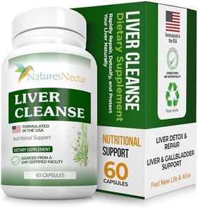 Liver Cleanse & Liver Detox Support Supplement - This Liver Detoxifier & Regenerator Formula Can Help Repair an Active Liver Plus Aid in the Rescue of a Fatty Liver-Liver Support Supplements Grass Fed