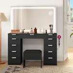 YITAHOME Vanity Desk Set with Large