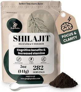Shilajit Powder for Men 10:1 Extract 5 Ounce Bag 282 Servings Fulvic Acid Powder Extract, Immune Support Energy Supplement, Shilajit for Men Mineral Compound Raw Shilajit Contains Maltodextrin