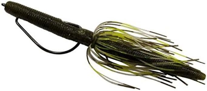 Wacky Skirts - (10 Pack) 5" Skirts for Texas, Neko, Wacky Rigged Senko Worms for Bass (Yellow Perch)