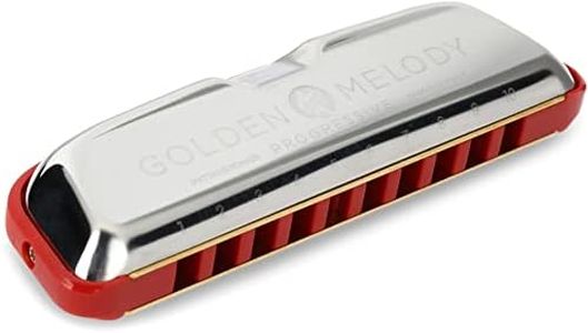 Hohner Golden Melody Progressive Harmonica, Key of C (M544BX-C)