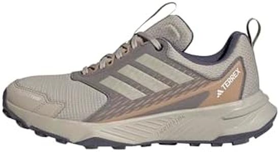 Adidas Women's Terrex Tracefinder 2 Climaproof Trail Running, Wonder Beige/Wonder Alumina/Preloved Violet, 7.5
