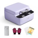 HTVRONT Phone Case Heat Press Machine - Phone Case Auto Heat Press with 3D Vacuum Heat, Precise Temperature Sublimation Phone Case Press Machine for Badges, Coasters, etc. (Compatible with iPhone)
