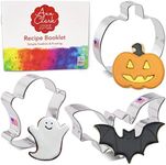 Halloween Cookie Cutters Premium 3-