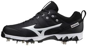 Mizuno 9-Spike Men's Metal Baseball Cleat 10 1/2, Multi, One Size