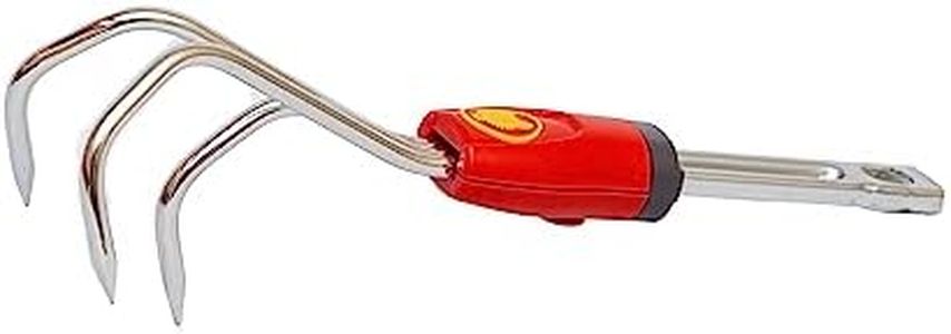 Wolf-Garten 71AIA001650 LA-M Mini Coltivatore, Rosso/Argento, 15x13x29.6 cm