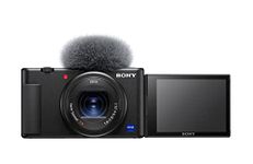 Sony Vlog camera ZV-1 | Digital Camera (Vari-angle Screen for Vlogging, 4K Video) ZV1BC- Black