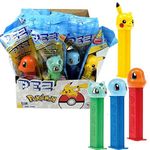 PEZ Candy Pokémon Dispenser, 12 Count Display Pack