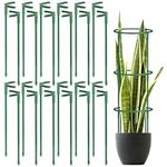 24 Pcs Plant Support Stakes, Half R
