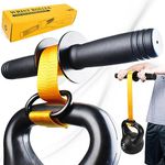 VAIIO Forearm Strengthener and Wrist Roller with Quick Locking Mechanism - Durable PVC Anti-Slip Grip Handles - Perfect for Men and Women - Ideal for Hand, Wrist, and Forearm Strength Training