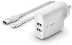 Belkin WCD001au1MWH Dual USB Charge