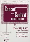 Concert and Contest Collection for E Flat or BB flat Bass (Tuba-Sousaphone): With Piano Accompaniment: Solo Book (Rubank Educational Librabry)