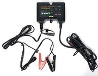 BatteryMINDer Model 2012-AGM: 12Volt-2 Amp Battery Charger Maintainer/Desulfator for Odyssey, Optima and AGM Lead-Acid Batteries - Designed for Cars, Trucks, Motorcycles, ATV, Boat, RV, etc.