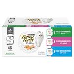 Fancy Feast Petites Wet Cat Food, in Gravy Collection Variety Pack 3 Flavours - 79.4 g Tray (24 Pack)